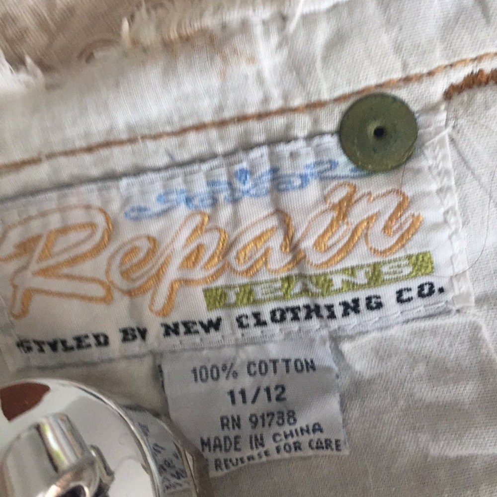 Vintage cut off Jean shorts used - Picture 4 of 5